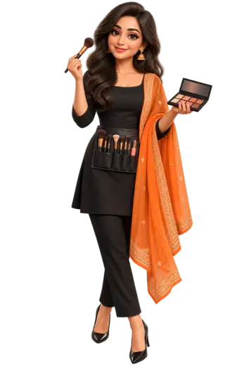 Makeup artist vendor on EventNet